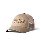 Yeti Camo Logo Badge Trucker Cap